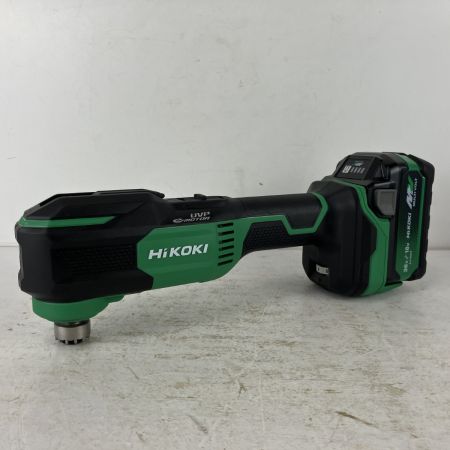 ЗЗ HiKOKI ハイコーキ 18v コードレスマルチツール バッテリーx1 充電器 ケース付 CV18DA グリーン