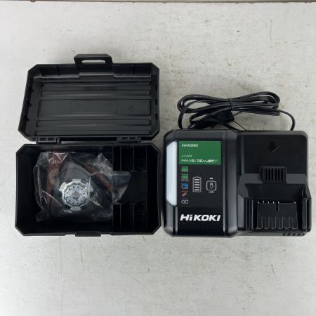 ЗЗ HiKOKI ハイコーキ 18v コードレスマルチツール バッテリーx1 充電器 ケース付 CV18DA グリーン