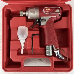 ЗЗ MAX マックス 高圧 エアインパクトドライバ ケース付 HF-ID7P1 レッド Cランク