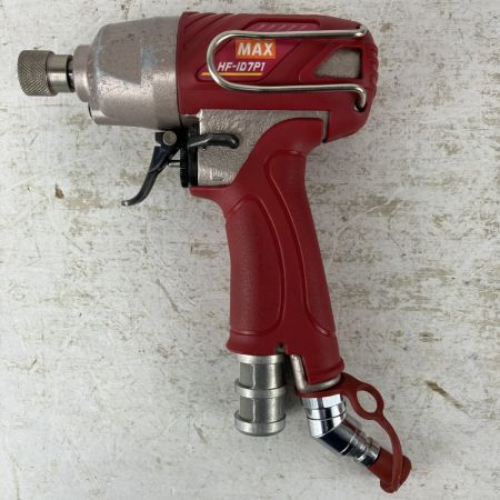 ЗЗ MAX マックス 高圧 エアインパクトドライバ ケース付 HF-ID7P1 レッド