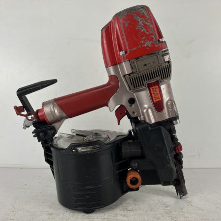 ЗЗ MAX マックス 90mm 高圧 スーパーネイラ エア釘打機 ケース付 HN-90X1 レッド