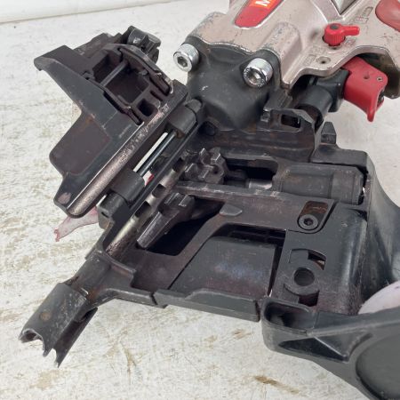 ЗЗ MAX マックス 90mm 高圧 スーパーネイラ エア釘打機 ケース付 HN-90X1 レッド