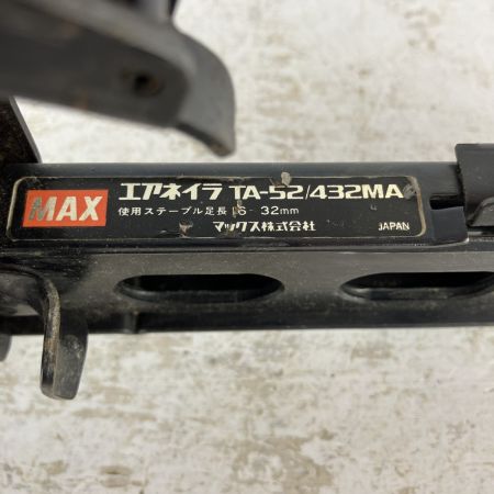 ЗЗ MAX マックス (2) 32mm 常圧 エアネイラ エアタッカ TA-52/432MA オレンジ