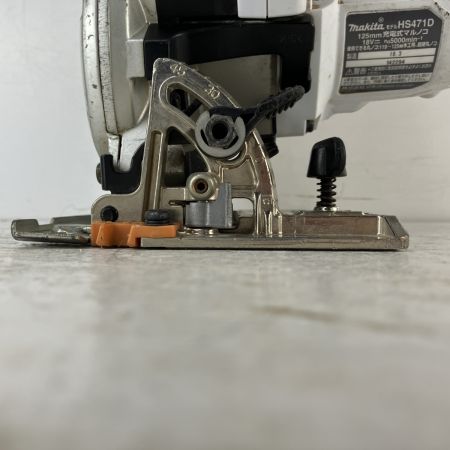ЗЗ MAKITA マキタ 18v 125mm 充電式丸のこ バッテリーx1付 ※充電器無し HS471D ホワイト