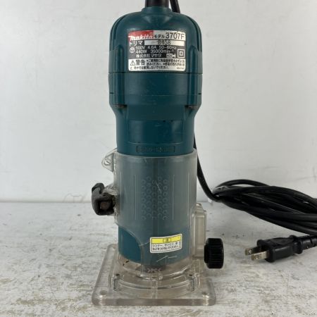 ЗЗ MAKITA マキタ 100v トリマ 3707F ブルー