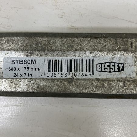 ЗЗ BESSEY 600×175mm F型 クランプ STB60M シルバー