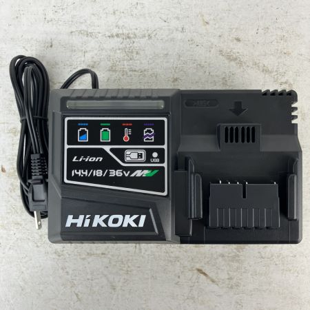ЗЗ HiKOKI ハイコーキ 18v コードレスインパクトドライバ バッテリーx1 充電器 ケース付 WH18DC ブラック