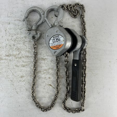 ЗЗ KITO キトー 0.5t レバーブロック LX1B LX005 ライトグレー