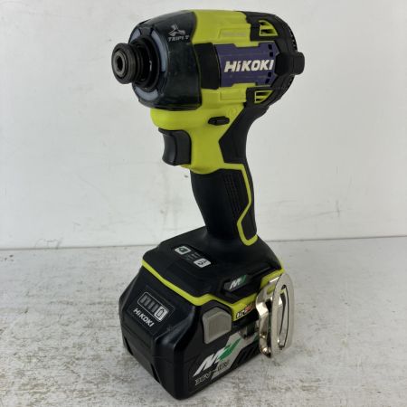 ЗЗ HiKOKI ハイコーキ 36v コードレスインパクトドライバ バッテリーx1付 ※充電器無し WH36DD イエロー