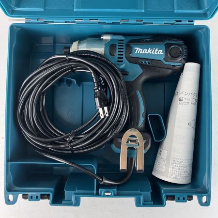 ЗЗ MAKITA マキタ (2) 100v インパクトドライバ ケース付 TD0220 ブルー