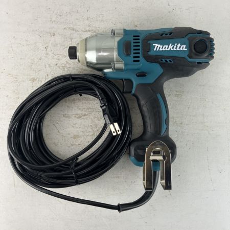 ЗЗ MAKITA マキタ (2) 100v インパクトドライバ ケース付 TD0220 ブルー