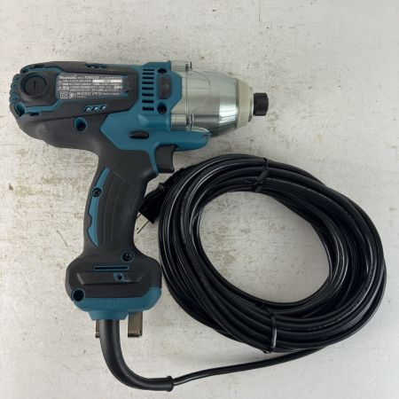 ЗЗ MAKITA マキタ (2) 100v インパクトドライバ ケース付 TD0220 ブルー