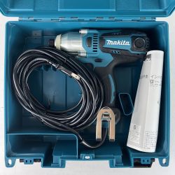 ЗЗ MAKITA マキタ (3) 100v インパクトドライバ ケース付 TD0220 ブルー Sランク