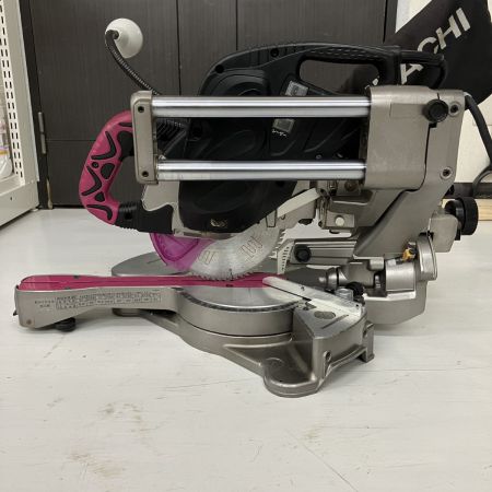 ЗЗ HITACHI 日立 100v 190mm 卓上スライド丸のこ C7RSHC ピンク