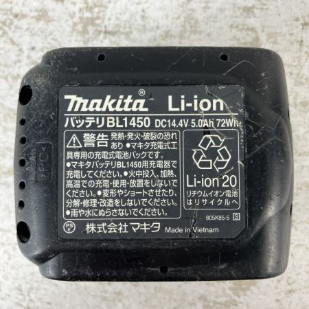 ЗЗ MAKITA マキタ 14.4v 125mm 充電式丸のこ バッテリーx1付 ※充電器無し HS470D ブラック