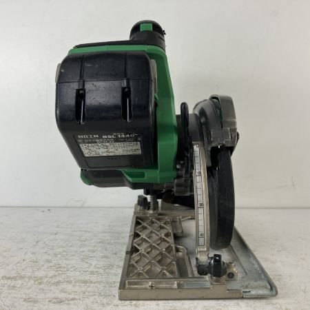 ЗЗ HITACHI 日立 14.4v 125mm 充電式丸のこ バッテリーx1付 ※充電器無し C14DBL グリーン