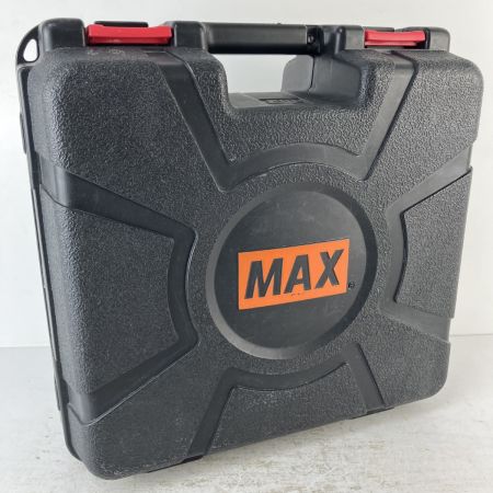 ЗЗ MAX マックス 65mm 高圧 コイルネイラ エア釘打機 ケース付 HN-65N3(D) ブラック×レッド
