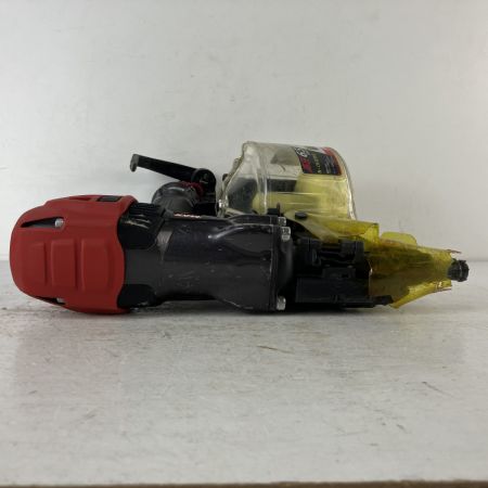 ЗЗ MAX マックス 65mm 高圧 コイルネイラ エア釘打機 ケース付 HN-65N3(D) ブラック×レッド