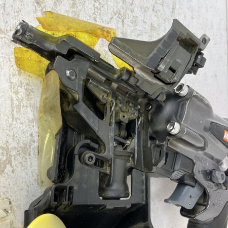 ЗЗ MAX マックス 65mm 高圧 コイルネイラ エア釘打機 ケース付 HN-65N3(D) ブラック×レッド