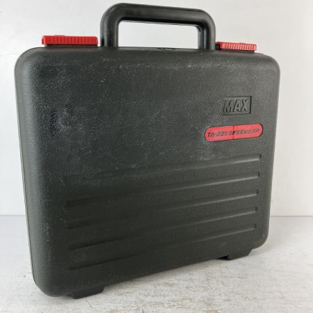 ЗЗ MAX マックス 55mm 常圧 フィニッシュネイラ ケース付 TA-221/SF55MO(FP) レッド