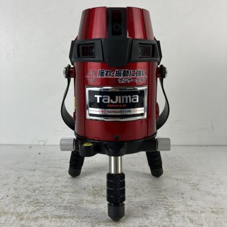 ЗЗ TAJIMA タジマ 赤レーザー レーザー墨出し器 受光器 ケース付 ZEROS-KJC レッド