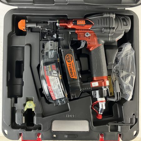 ЗЗ MAX マックス 41mm 高圧 ターボドライバ ねじ打機 ケース付 HV-R41G4-R マイスターレッド