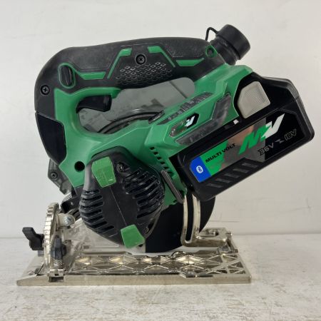 ЗЗ HiKOKI ハイコーキ 36v 125mm 集じん丸のこ バッテリーx1 ホース付 ※充電器無し C3605DYB グリーン