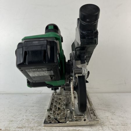 ЗЗ HiKOKI ハイコーキ 36v 125mm 集じん丸のこ バッテリーx1 ホース付 ※充電器無し C3605DYB グリーン