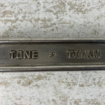 ЗЗ TONE トネ M20 トルシャーボルト チタンメガネレンチ シルバー