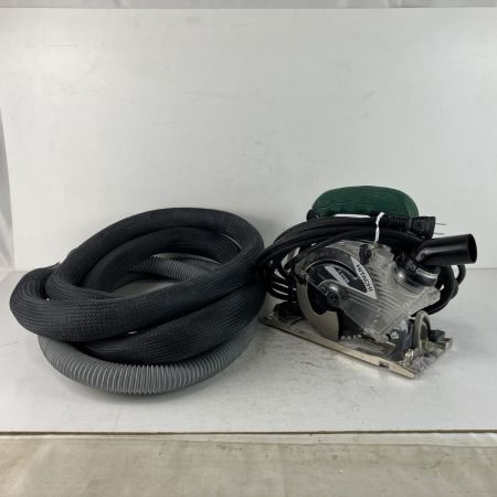 ЗЗ HITACHI 日立 100v 125mm 集じん丸のこ ホース付 C5YB2 グリーン×ブラック