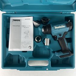 ЗЗ MAKITA マキタ 18v 充電式ヒートガン ノズル 取説 ケース付 ※バッテリー、充電器無し HG181D ブルー Cランク