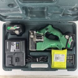 ЗЗ HiKOKI ハイコーキ 18v コードレス全ねじカッタ バッテリーx2 充電器 ケース付 CL18DSAL グリーン Cランク