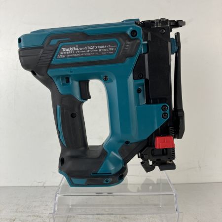 ЗЗ MAKITA マキタ 18v 4mm×13~25mm 充電式タッカ バッテリーx2 充電器 ケース付 ST421D ブルー