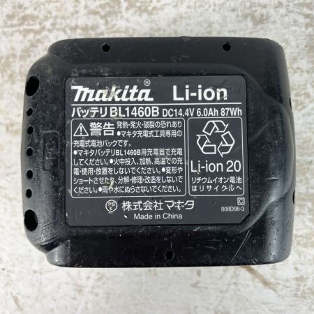 ЗЗ MAKITA マキタ 14.4v 125mm 充電式丸のこ バッテリーx1付 ※充電器無し HS470D ブラック