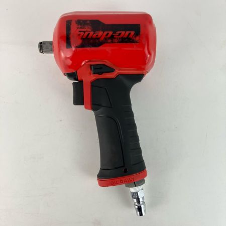 ЗЗ Snap-on スナップオン 1/2 常圧 エアインパクトレンチ 取説付 PT350 ブラック×レッド