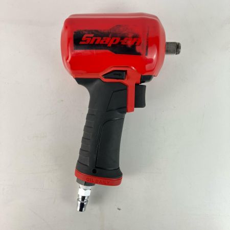 ЗЗ Snap-on スナップオン 1/2 常圧 エアインパクトレンチ 取説付 PT350 ブラック×レッド