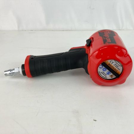 ЗЗ Snap-on スナップオン 1/2 常圧 エアインパクトレンチ 取説付 PT350 ブラック×レッド