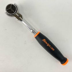 ЗЗ Snap-on スナップオン 3/8 コンパクトラウンドスイベルラチェット 本体のみ FHCNF72 シルバー Sランク