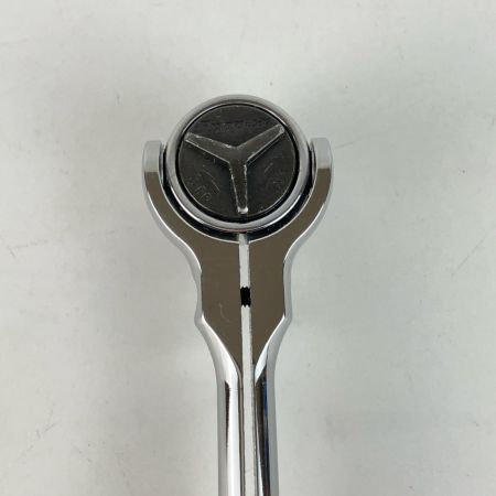 ЗЗ Snap-on スナップオン 3/8 コンパクトラウンドスイベルラチェット 本体のみ FHCNF72 シルバー