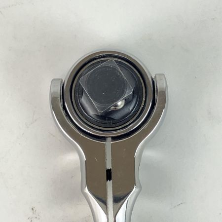 ЗЗ Snap-on スナップオン 3/8 コンパクトラウンドスイベルラチェット 本体のみ FHCNF72 シルバー