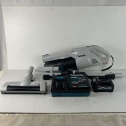 ЗЗ MAKITA マキタ 40v 充電式クリーナ バッテリーx1 充電器付 CL004G ライトグレー Cランク