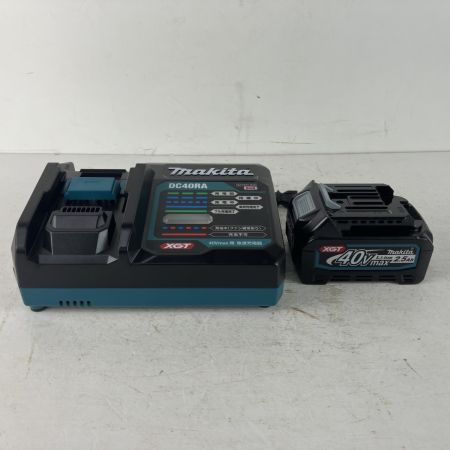 ЗЗ MAKITA マキタ 40v 充電式クリーナ バッテリーx1 充電器付 CL004G ライトグレー