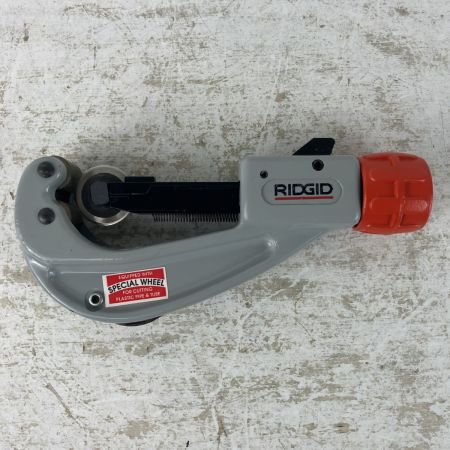 ЗЗ RIDGID 6-42mm クイックアクションチューブカッター パイプカッター 151 ライトグレー