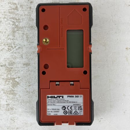 ЗЗ Hilti ヒルティ レーザー用 受光器 PMA32 レッド