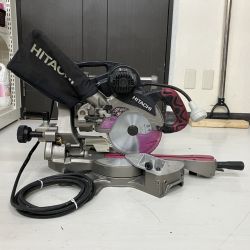 ЗЗ HITACHI 日立 100v 190mm 卓上スライド丸のこ C7RSHC ピンク Cランク
