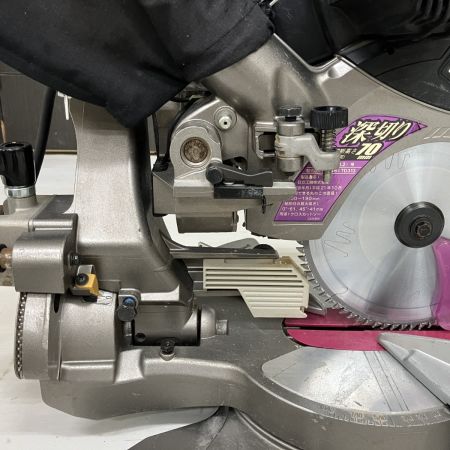 ЗЗ HITACHI 日立 100v 190mm 卓上スライド丸のこ C7RSHC ピンク