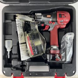 ЗЗ MAX マックス 50mm 高圧 スーパーネイラ エア釘打機 ケース付 HN-50N2(D) レッド Cランク