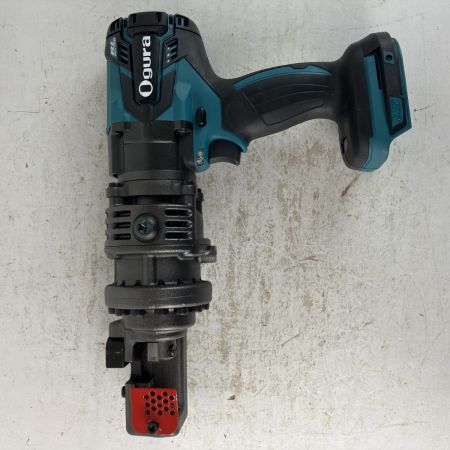 ЗЗ Ogura 18v コードレス鉄筋カッター バッテリーx2 充電器 ケース付 HCC-13BL ブルー