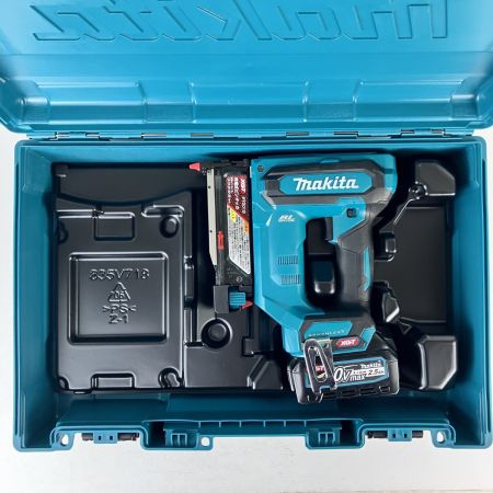 ЗЗ MAKITA マキタ 40v 35mm 充電式ピンタッカ バッテリーx1 ケース付 ※充電器無し PT001G ブルー