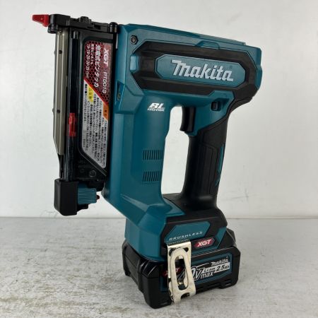 ЗЗ MAKITA マキタ 40v 35mm 充電式ピンタッカ バッテリーx1 ケース付 ※充電器無し PT001G ブルー